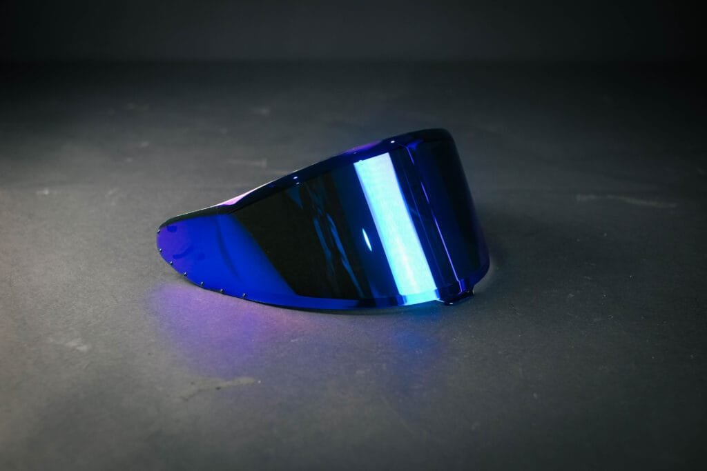 CLEAN SHOEI Z8, X-15, X-SPR IRIDIUM VISOR