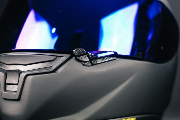 CLEAN SHOEI Z7 / X-14 IRIDIUM VISOR