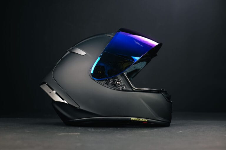 CLEAN SHOEI Z7 / X-14 IRIDIUM VISOR