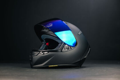 CLEAN SHOEI Z7 / X-14 IRIDIUM VISOR