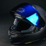CLEAN SHOEI Z7 / X-14 IRIDIUM VISOR