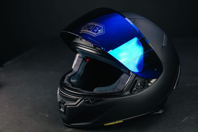 CLEAN SHOEI Z7 / X-14 IRIDIUM VISOR