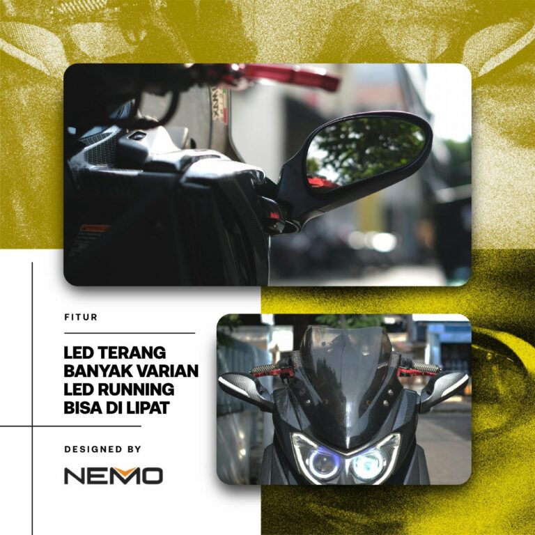 FOLDING REAVIEW MIRROR + TURN SIGNAL NMAX