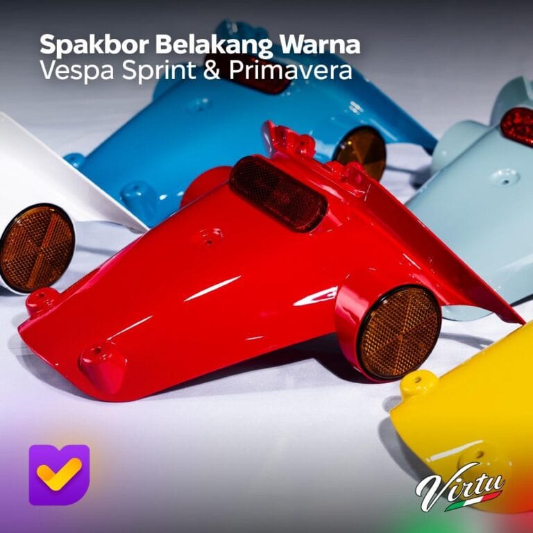 REAR FENDER COLOR EDITION VESPA SPRINT/PRIMAVERA/S/LX