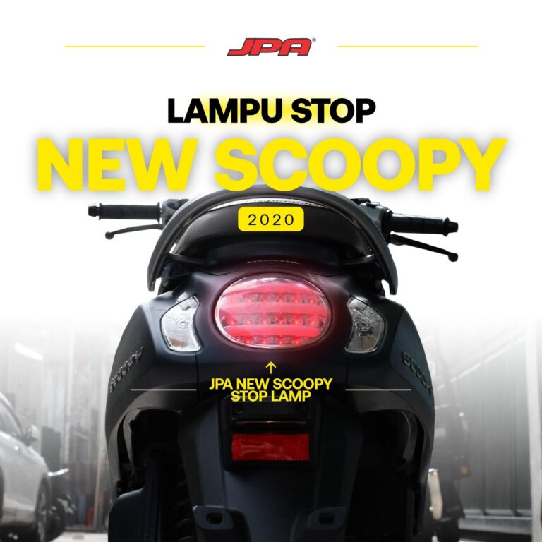 LED STOPLAMP SCOOPY FI NEW