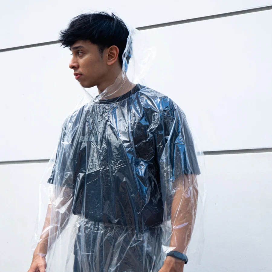 ASV Portable Raincoat Plastic