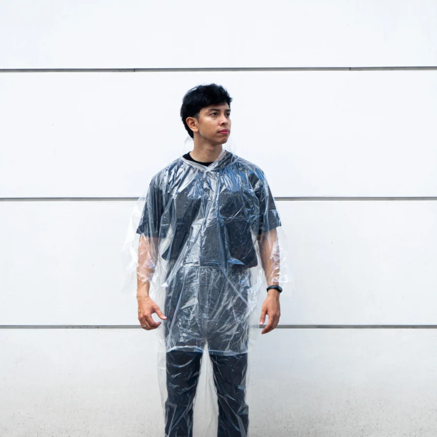ASV Portable Raincoat Plastic