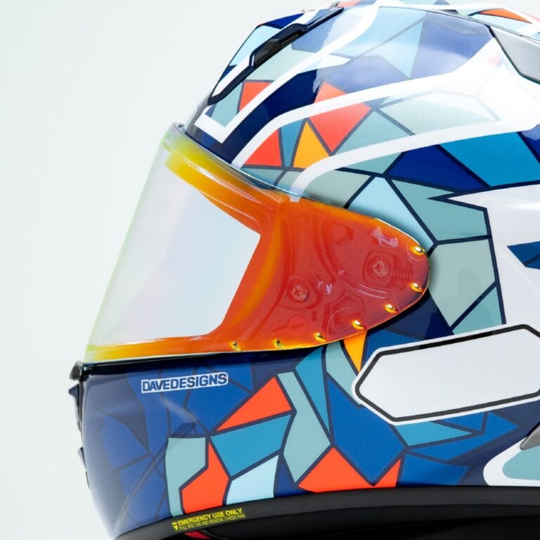 Clean Photochromic Iridium Visor X15 & Z8