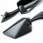 Nemo Rearview Mirror 1312 Black Thread Suzuki