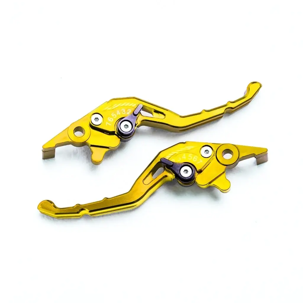 TST CNC ALUMINIUM BRAKE LEVER NMAX TURBO & NEO - GOLD