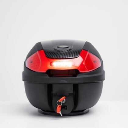 Universal Rear Motorcycle Cool Box Carbon Type 004