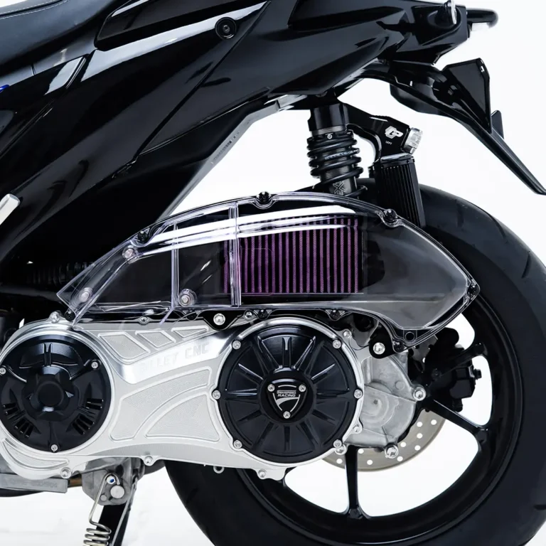 TRANSPARENT AIR FILTER COVER AEROX CONNECTED/ AEROX ALPHA/NMAX CONNECTED - CLEAR