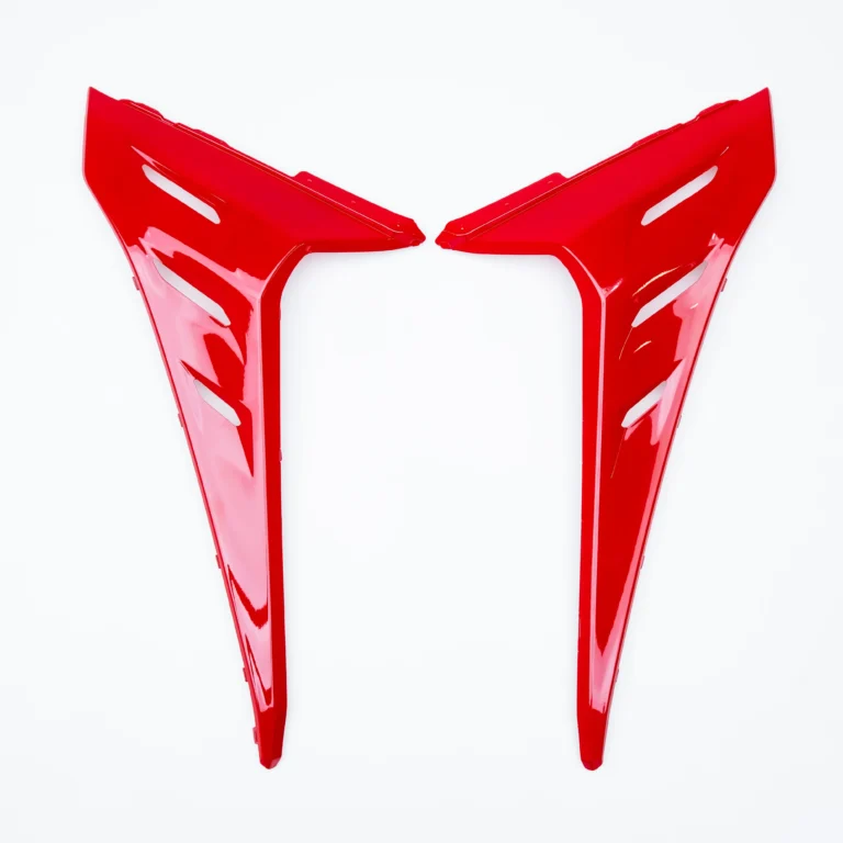 FOOTREST SIDE COVER XMAX CONNECTED - RED