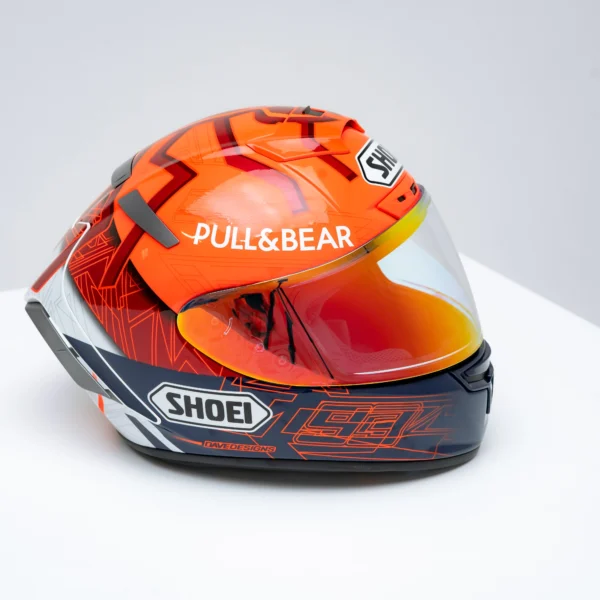 PHOTOCHROMIC IRIDIUM VISOR X14 Iridium Visor X14 - RED