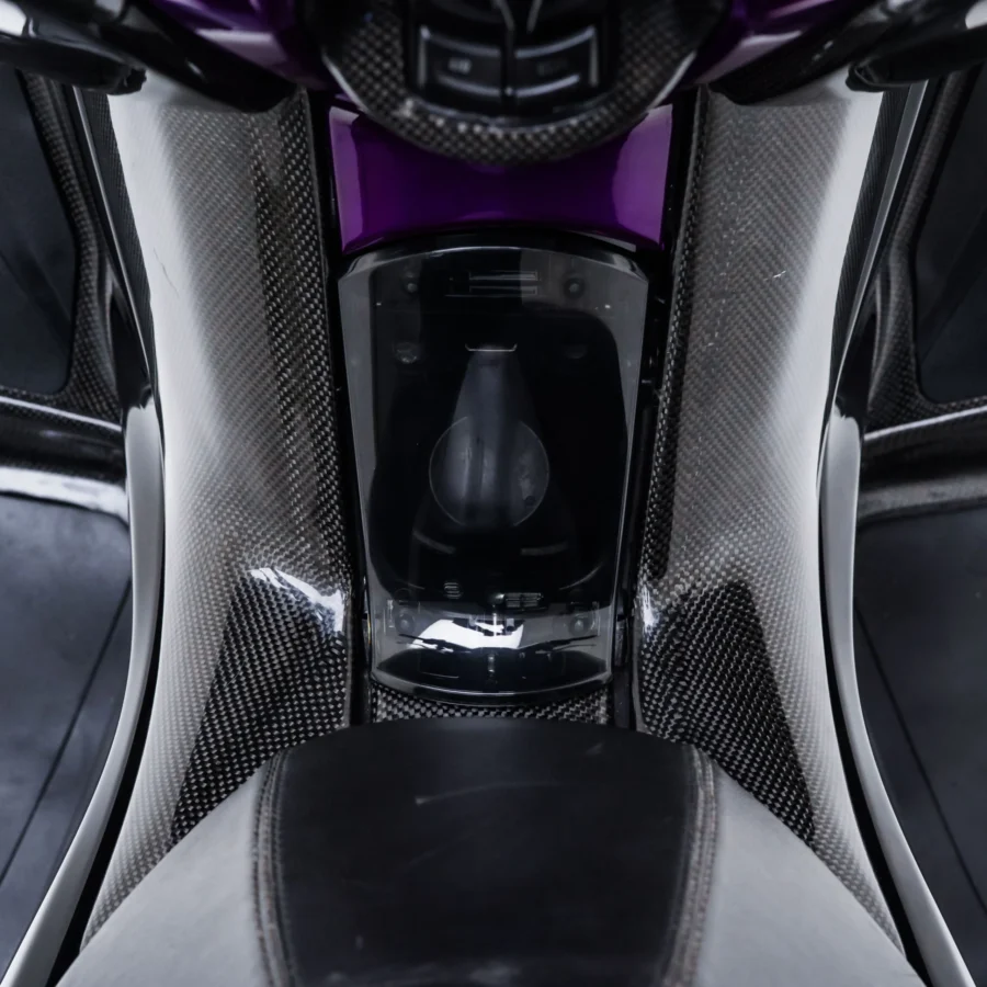 TRANSPARENT FUEL COVER YAMAHA XMAX