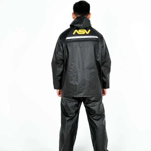 RAINCOAT ASV OSAKA - BLACK