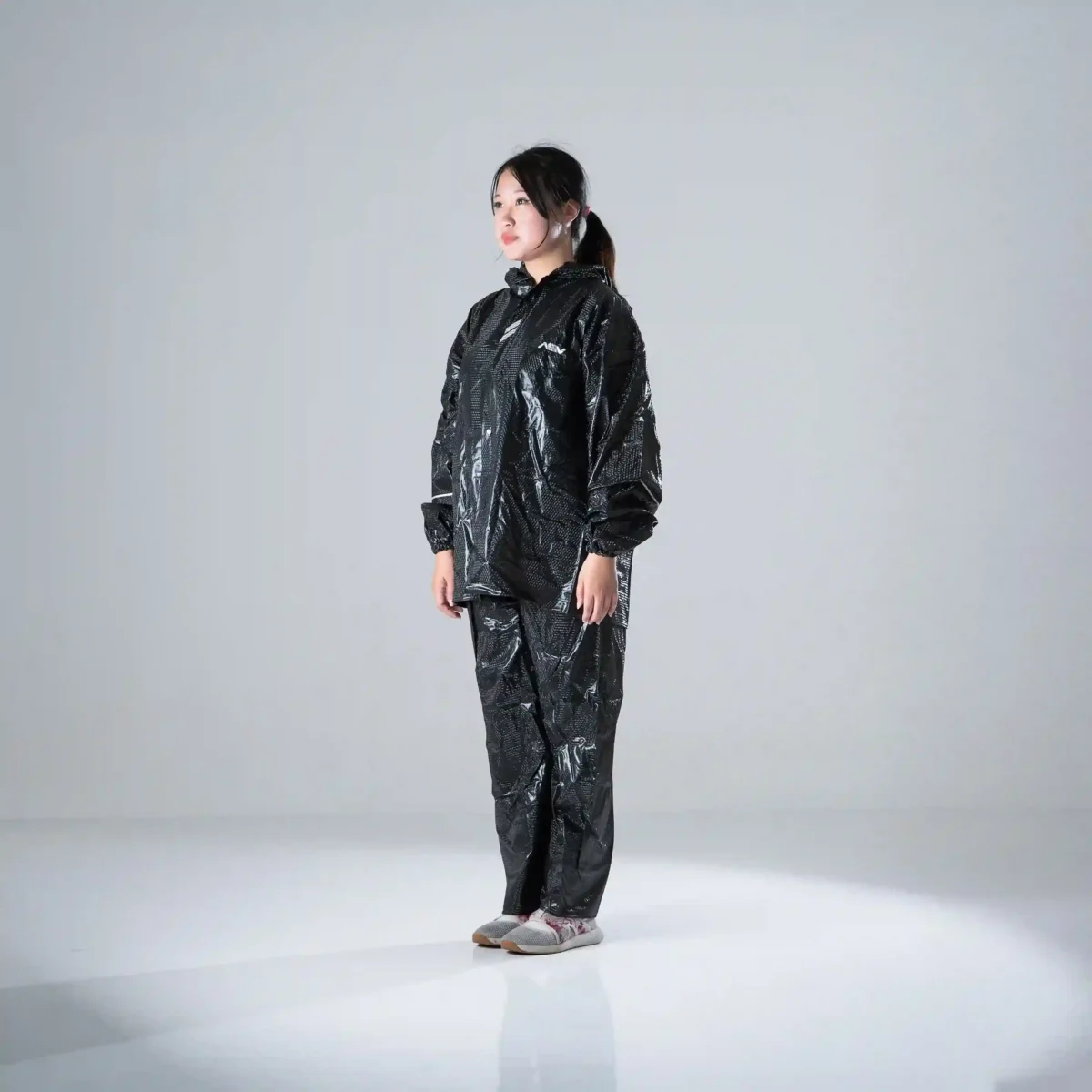 RAINCOAT ASV 04 - BLACK