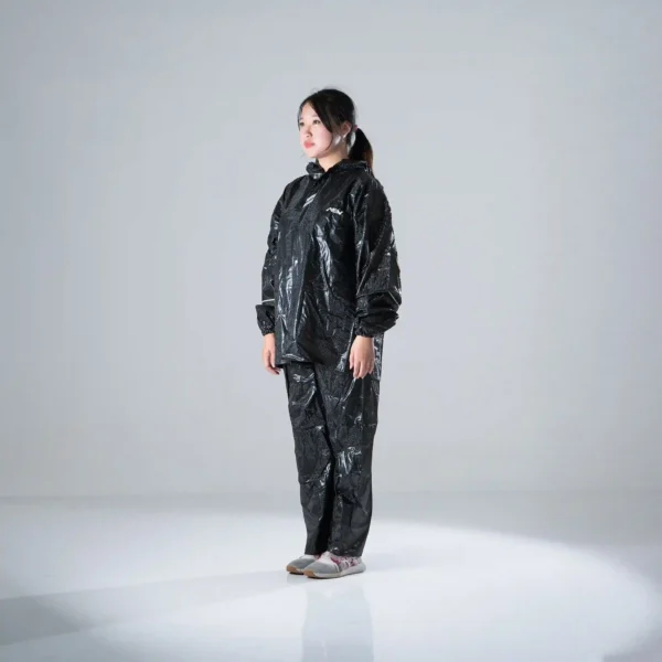 RAINCOAT ASV 04 - BLACK
