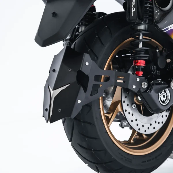 MUDGUARD ALUMINIUM XMAX OLD / XMAX CONNECTED / XMAX TECHMAX - SILVER