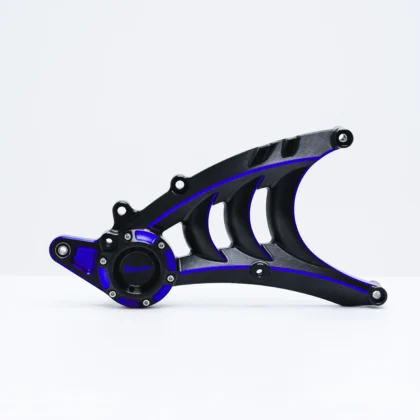 CNC SWING ARM YAMAHA XMAX OLD / CONNECTED / TECHMAX - BLUE