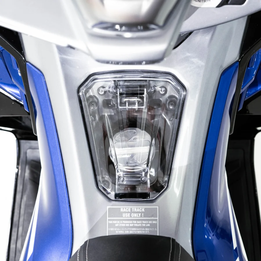 TRANSPARENT FUEL CAP AEROX ALPHA & TURBO- CLEAR