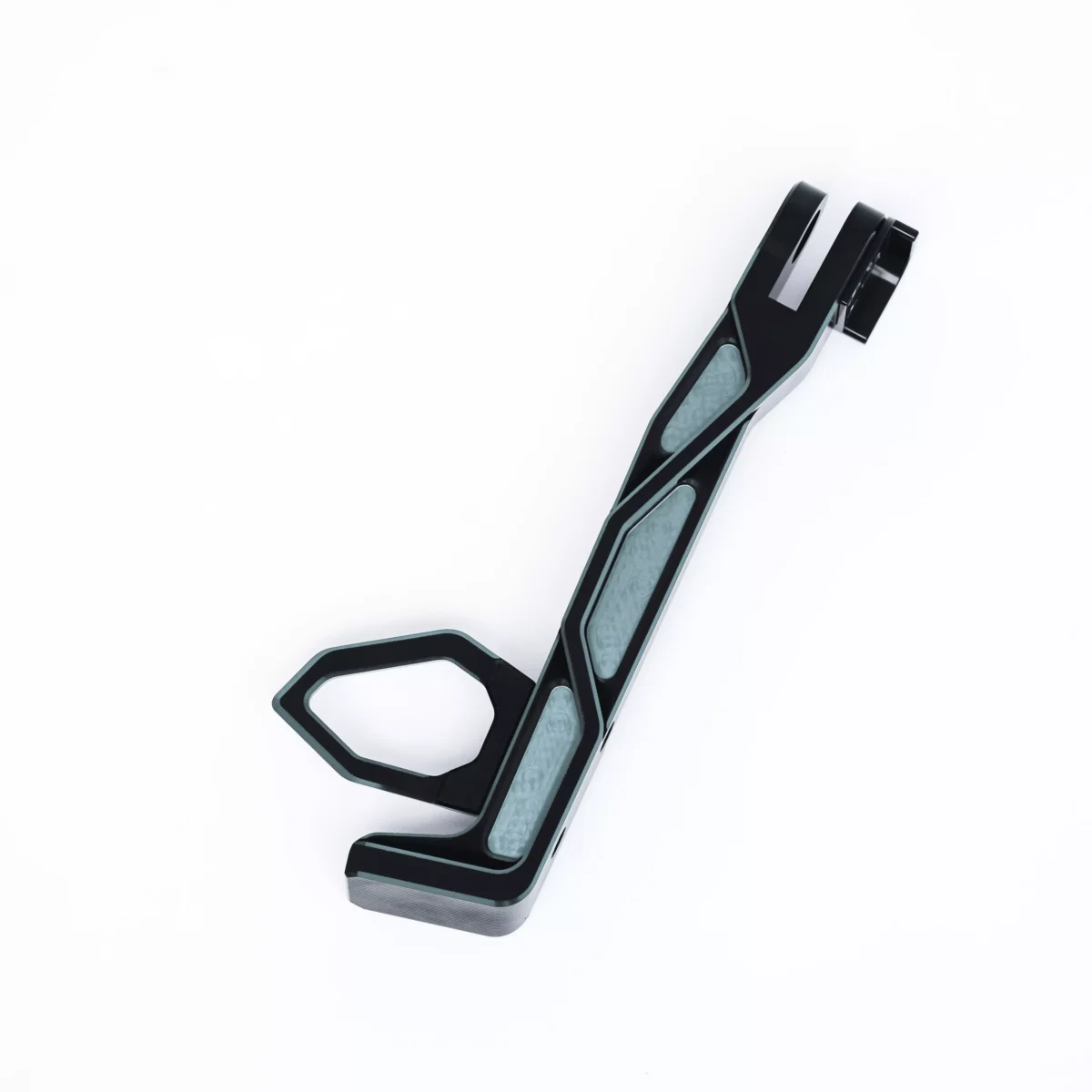 CNC SIDE STANDARD FOR YAMAHA XMAX OLD / CONNECTED / TECHMAX - TITANIUM-BLACK