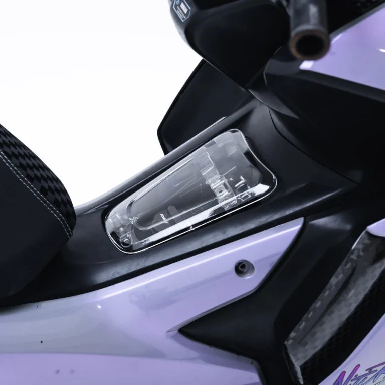 TRANSPARENT FUEL CAP AEROX CONNECTED - CLEAR