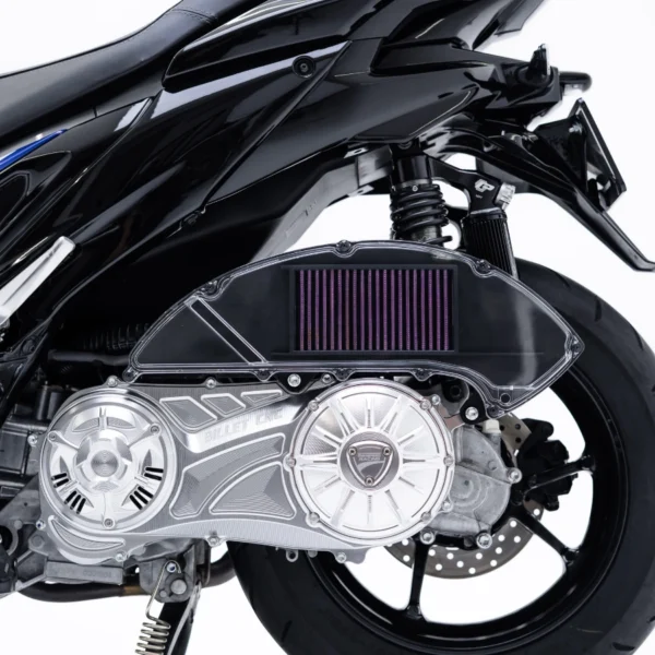 TRANSPARENT FLAT AIR FILTER NMAX AND AEROX - CLEAR
