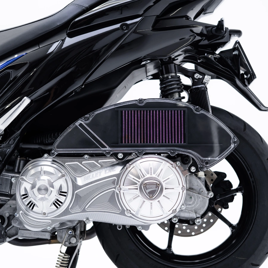 TRANSPARENT FLAT AIR FILTER NMAX AND AEROX - CLEAR