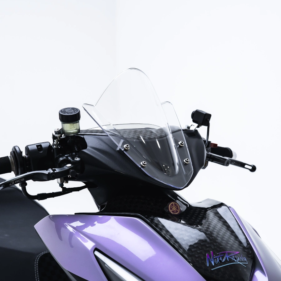 WINDSHIELD BUBBLE AEROX CONNECTED